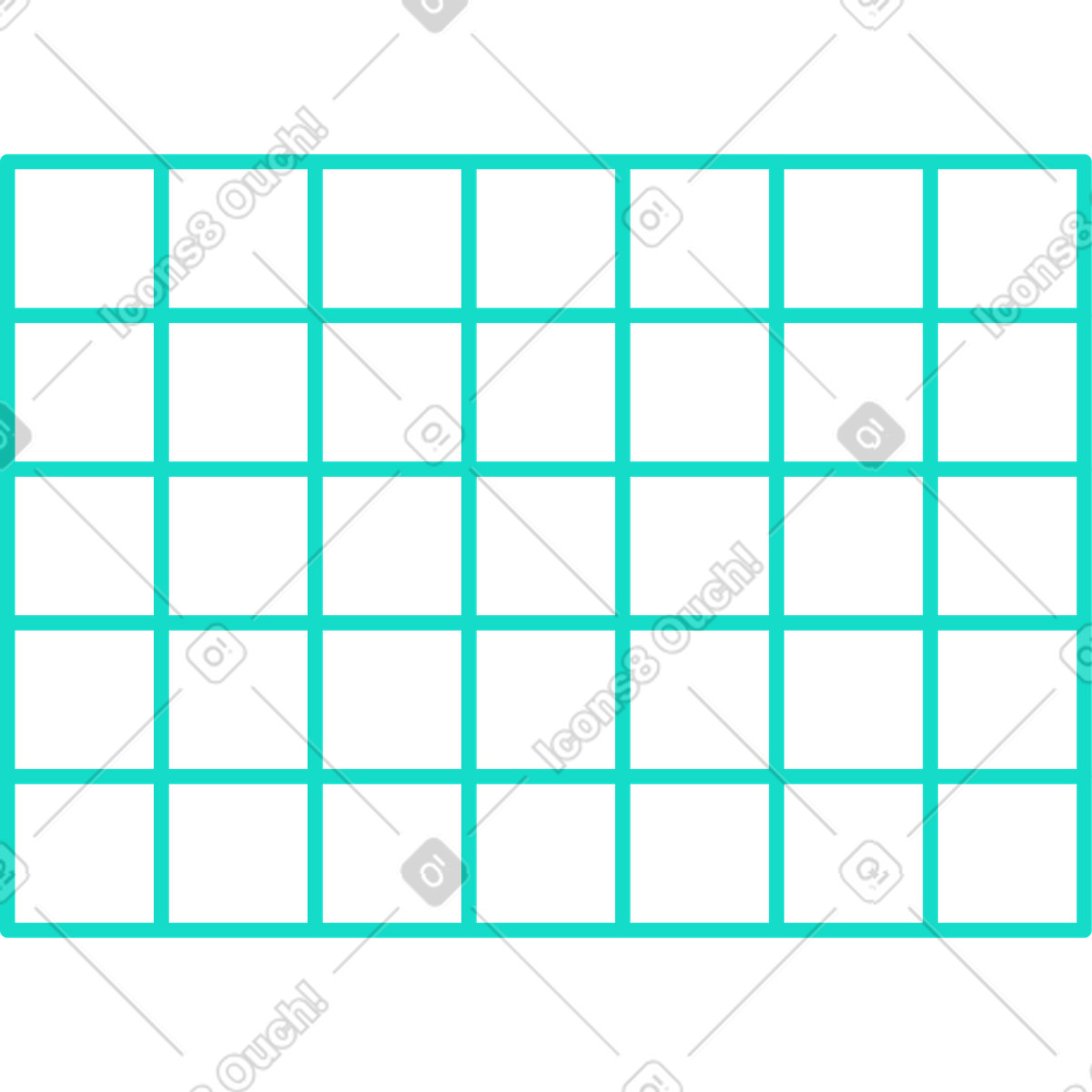Grid illustration in Natty style download in PNG, SVG