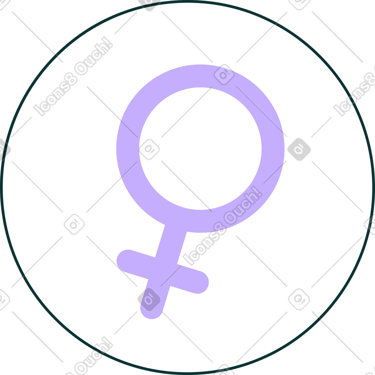 下载 Florid 风格的 女性标志 插画，支持 PNG、SVG 格式