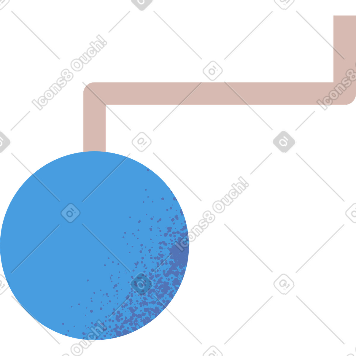 Network part-Illustration im Pale-Stil als Download in PNG, SVG
