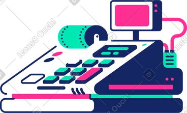 Cash register PNG, SVG