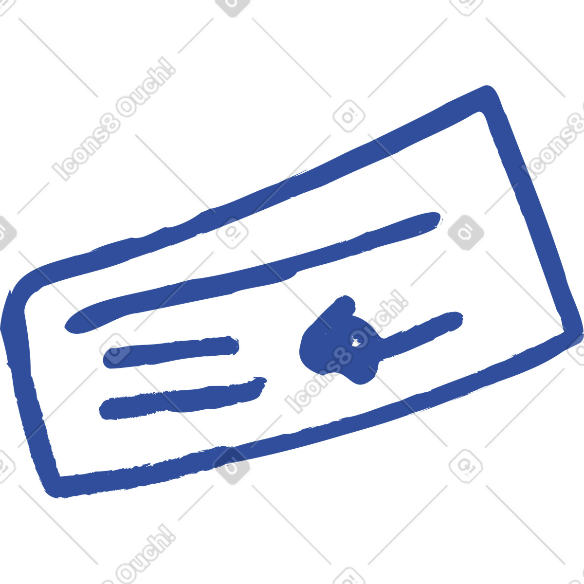 Check illustration in PNG, SVG