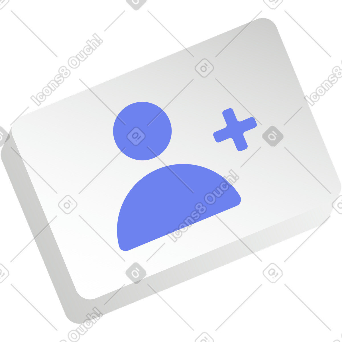 Illustration Signe d'utilisateur dans le style Levels à télécharger aux formats PNG, SVG