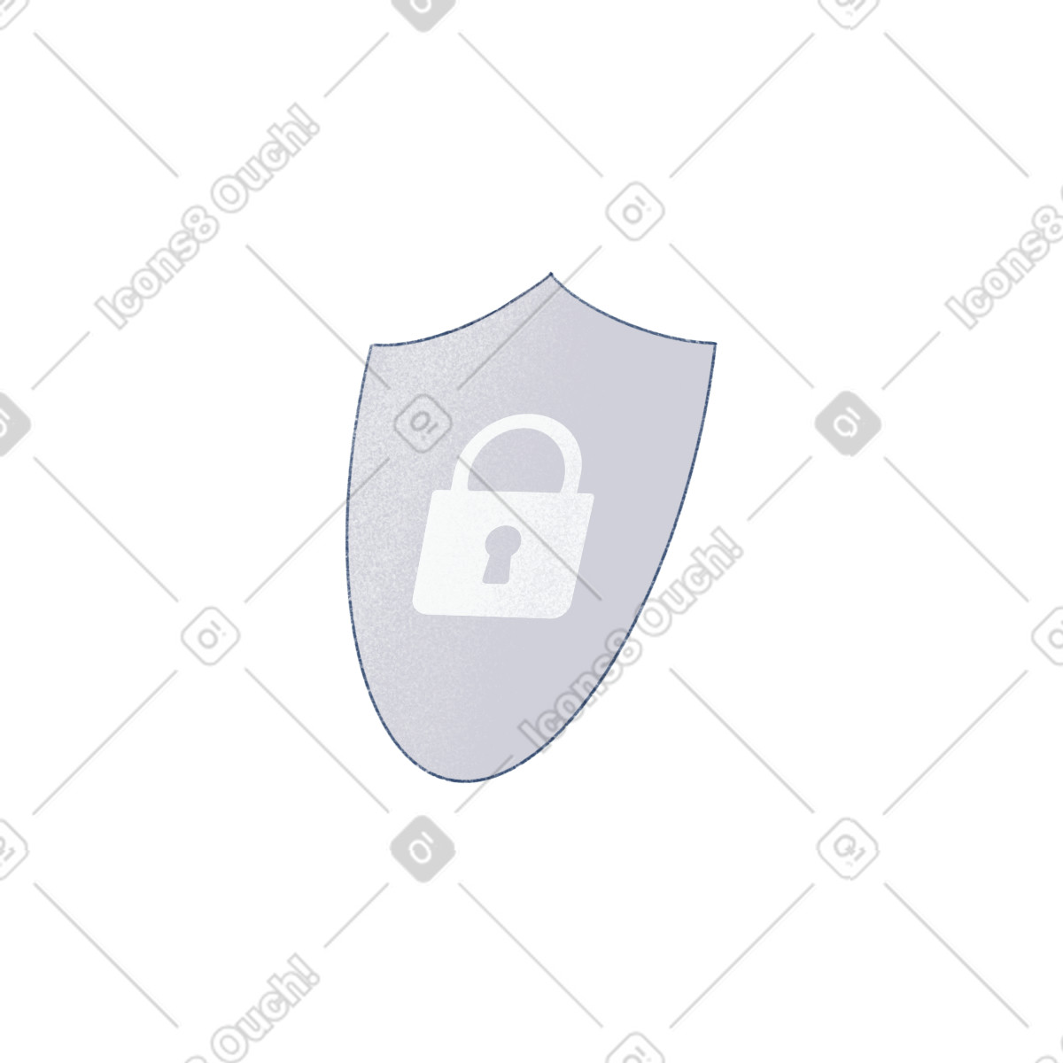 Protection icon-Illustration im Haze-Stil als Download in PNG, SVG