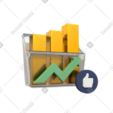 3D Grid Style Vector Illustrations in PNG and SVG