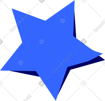 Estrella de papel PNG, SVG