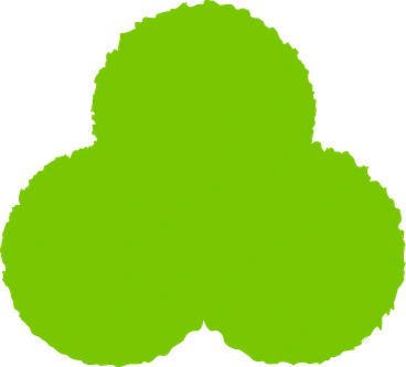 Trefoil green PNG, SVG