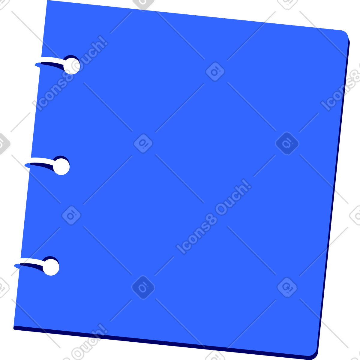 Folder illustration in Lounge style download in PNG, SVG