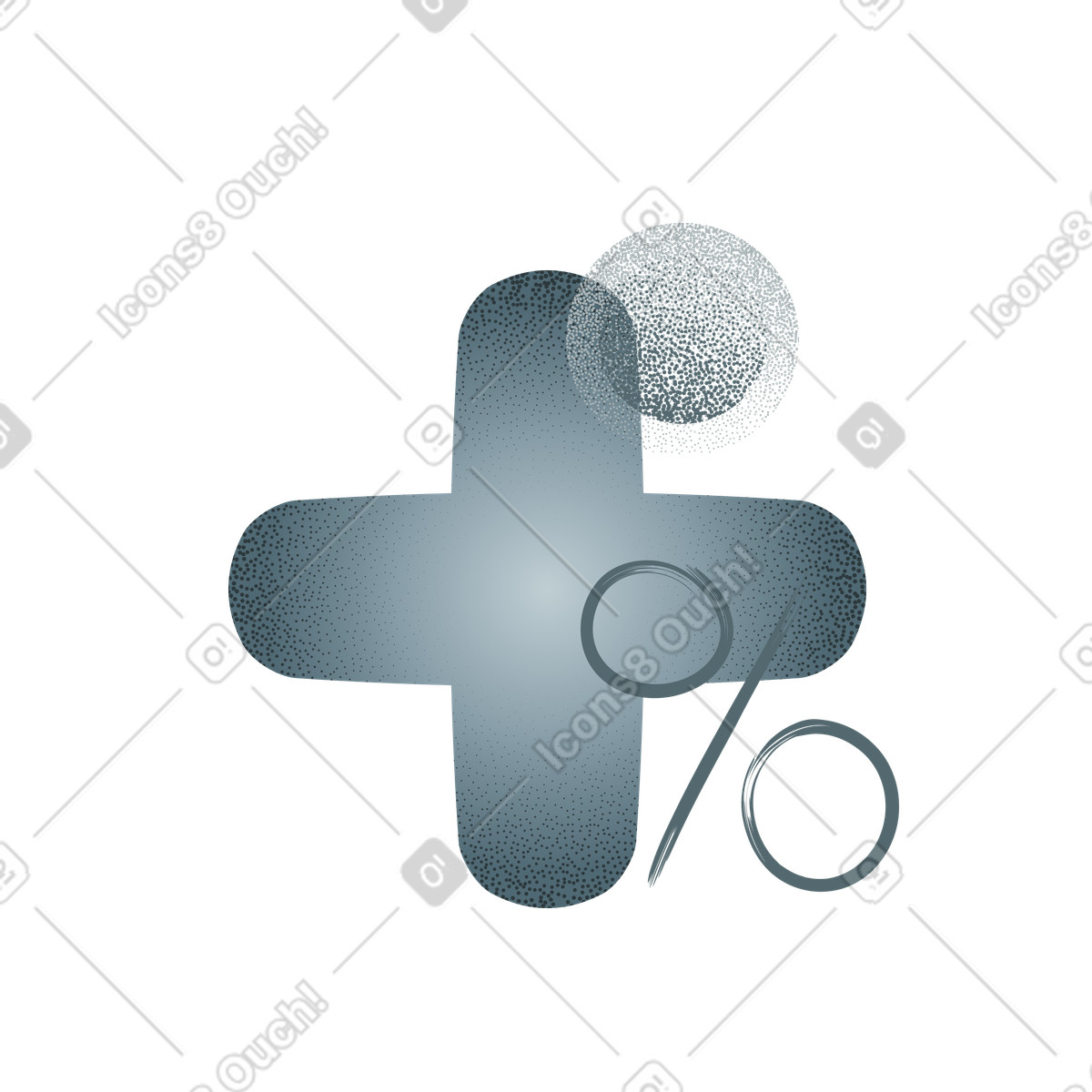 Replenishing digital wallet, Increasing savings, Mortgage, Loan illustration in Grain style download in PNG, SVG