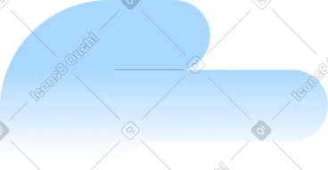 Forme bleue PNG, SVG