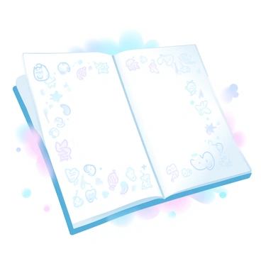 A notebook page is covered in playful doodles and sketches, showcasing various shapes and playful characters. The doodles include whimsical animals, abstract patterns, and cheerful symbols like stars and hearts. Each drawing is done in varying shades of pastel colors, creating a harmonious and inviting composition. The edges of the notebook page are slightly curled, hinting at the casual setting of a meeting where creativity was flowing.