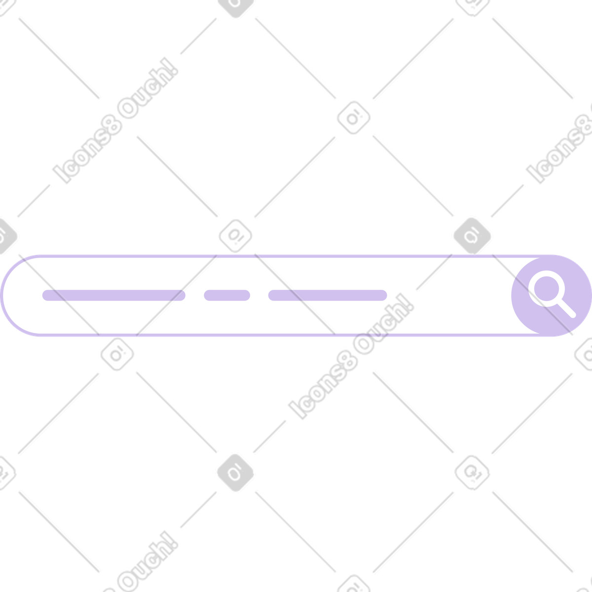 Browser search box illustration in Folks style download in PNG, SVG