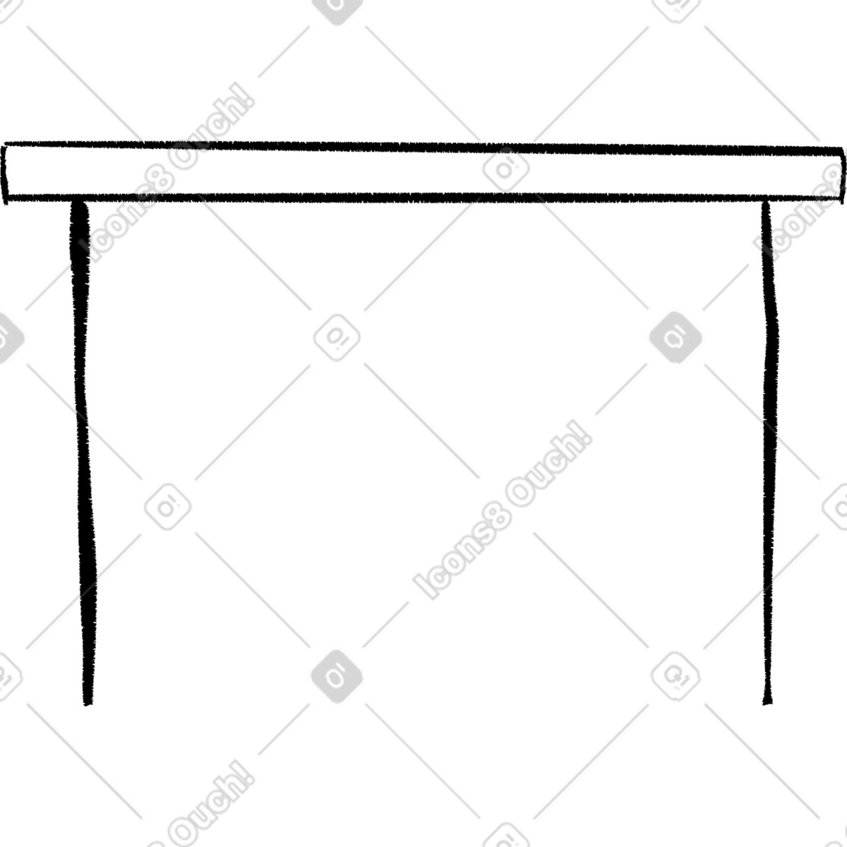 下载 Doobry 风格的 Table 插画，支持 PNG、SVG 格式