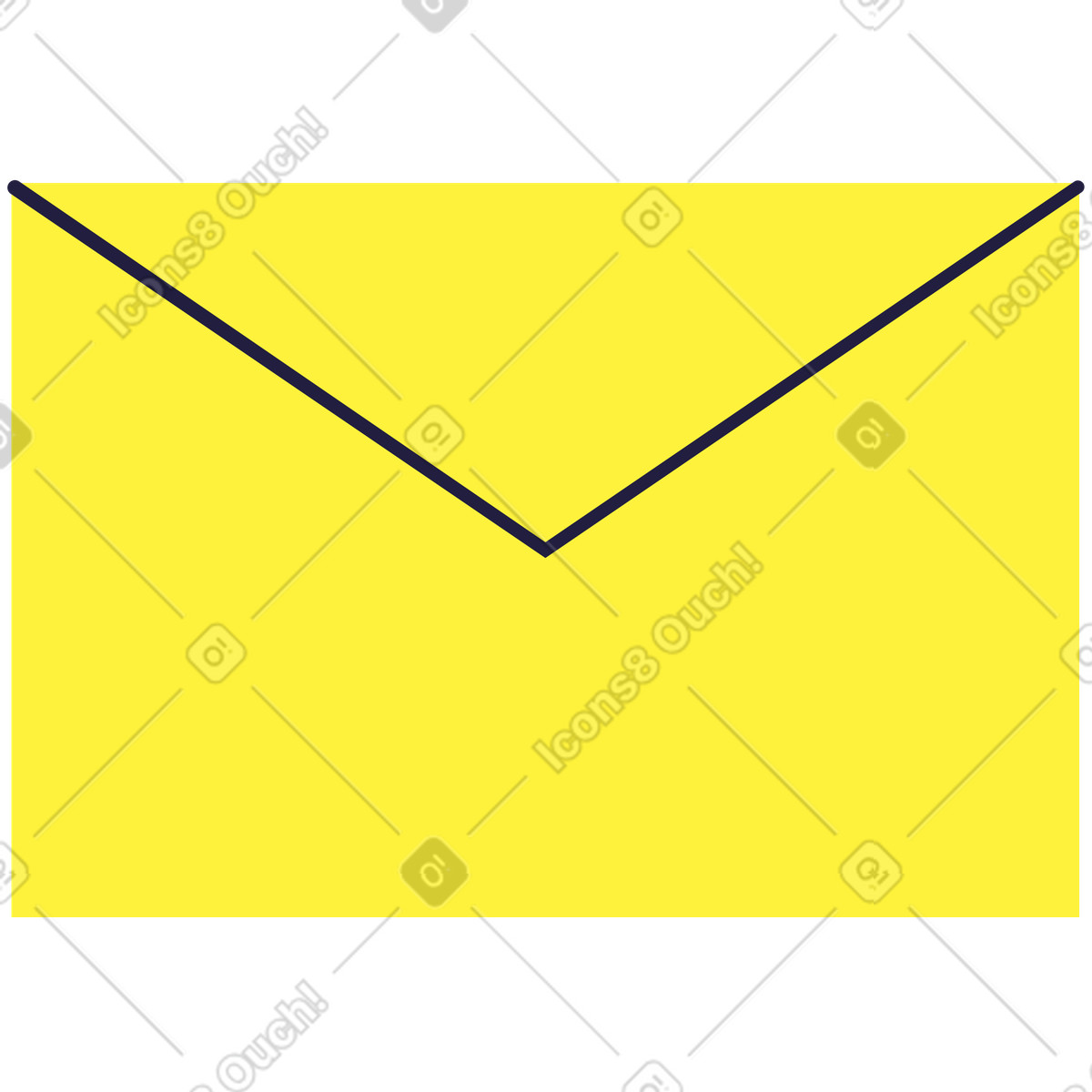 下载 Mellow 风格的 信封 插画，支持 PNG、SVG 格式