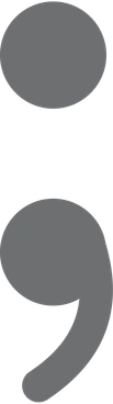 Semicolon icon PNG, SVG