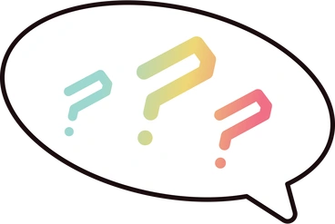 Bubble with question marks PNG, SVG