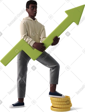 Business growth and financial success, Startup progress and revenue increase PNG, SVG