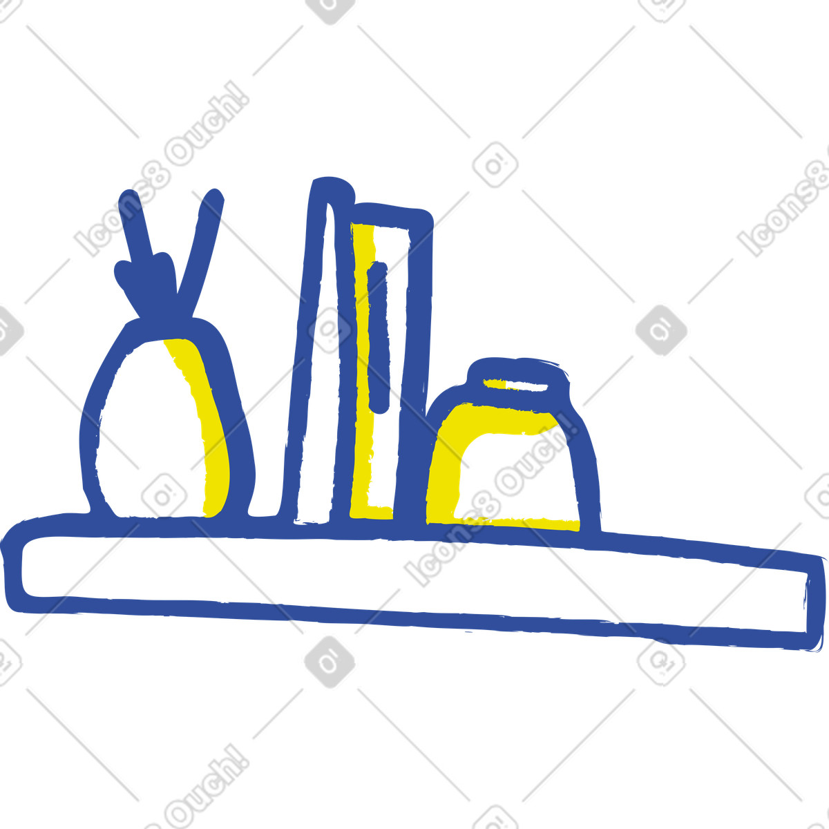Shelf illustration ledge clipart image available in PNG, SVG, GIF