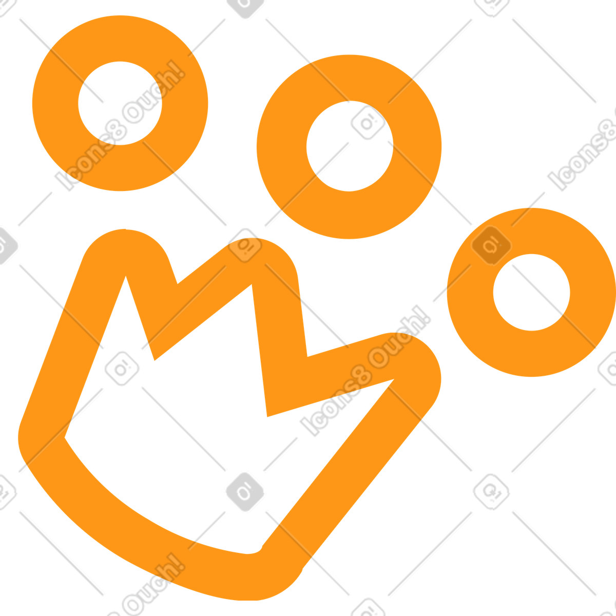 下载 Kingdom 风格的 王冠 插画，支持 PNG、SVG 格式