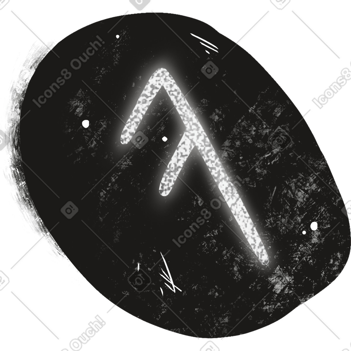 Rune illustrazione in stile Mystery scarica in PNG, SVG