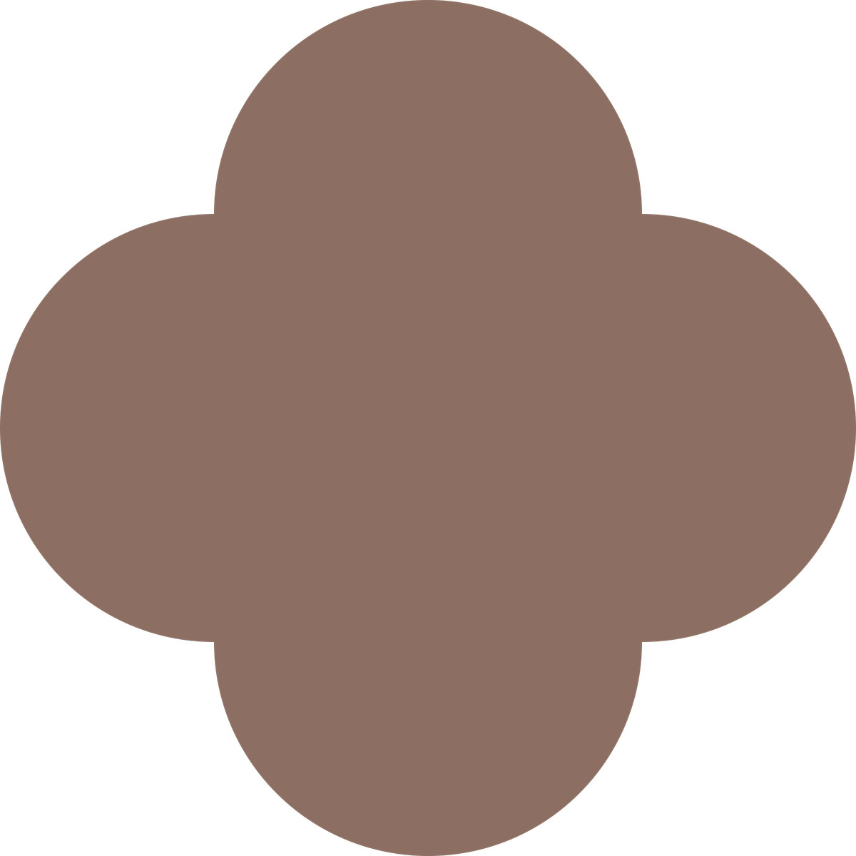 Quatrefoil brown illustrazione in stile Fogg scarica in PNG, SVG