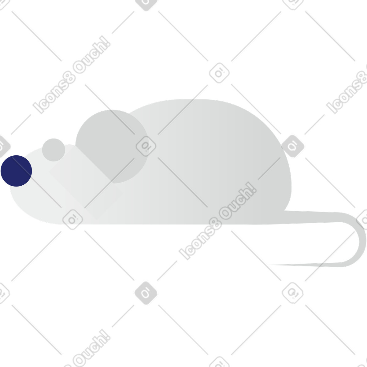 下载 Clip 风格的 仓鼠 插画，支持 PNG、SVG 格式