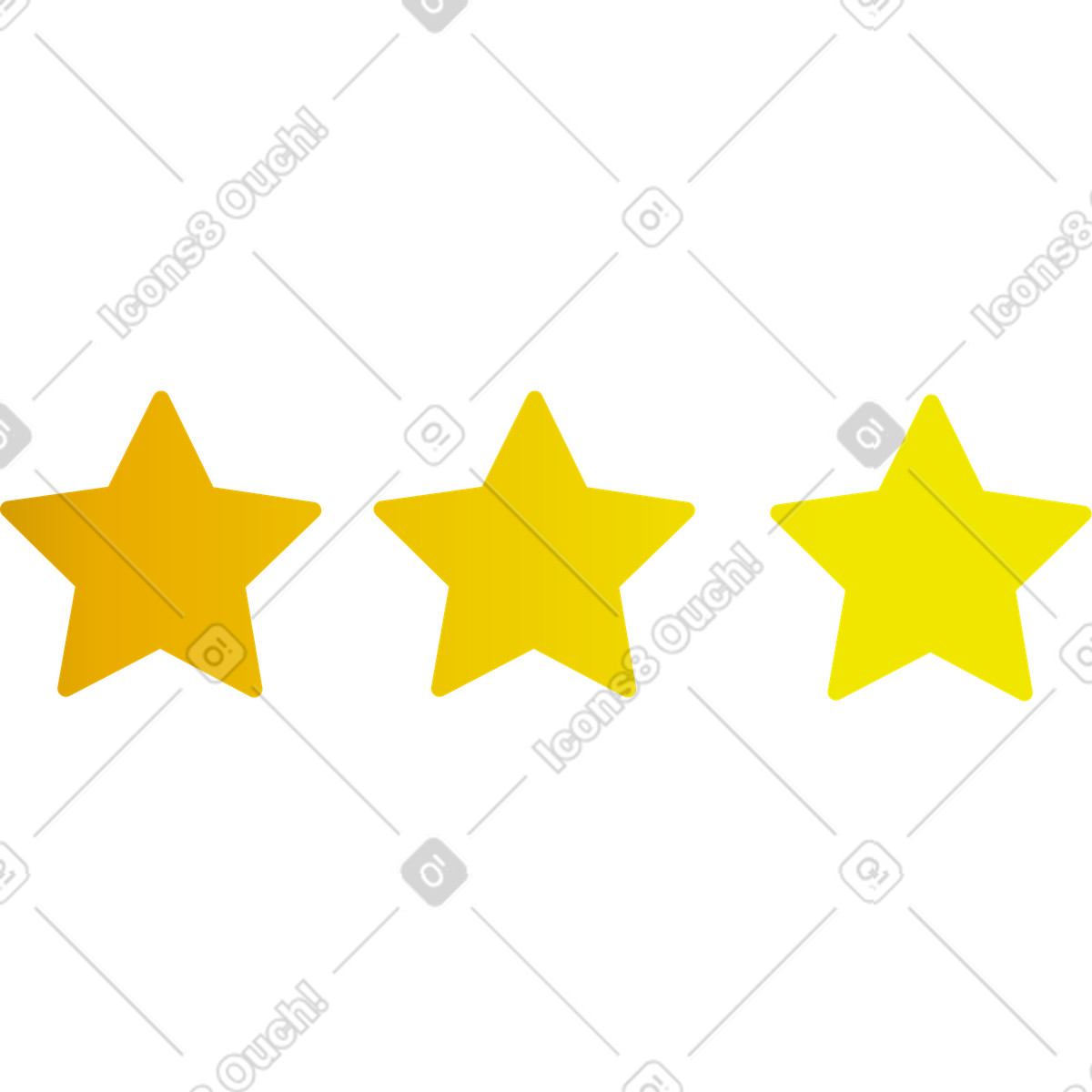 Sterne-Illustration im Silky-Stil als Download in PNG, SVG