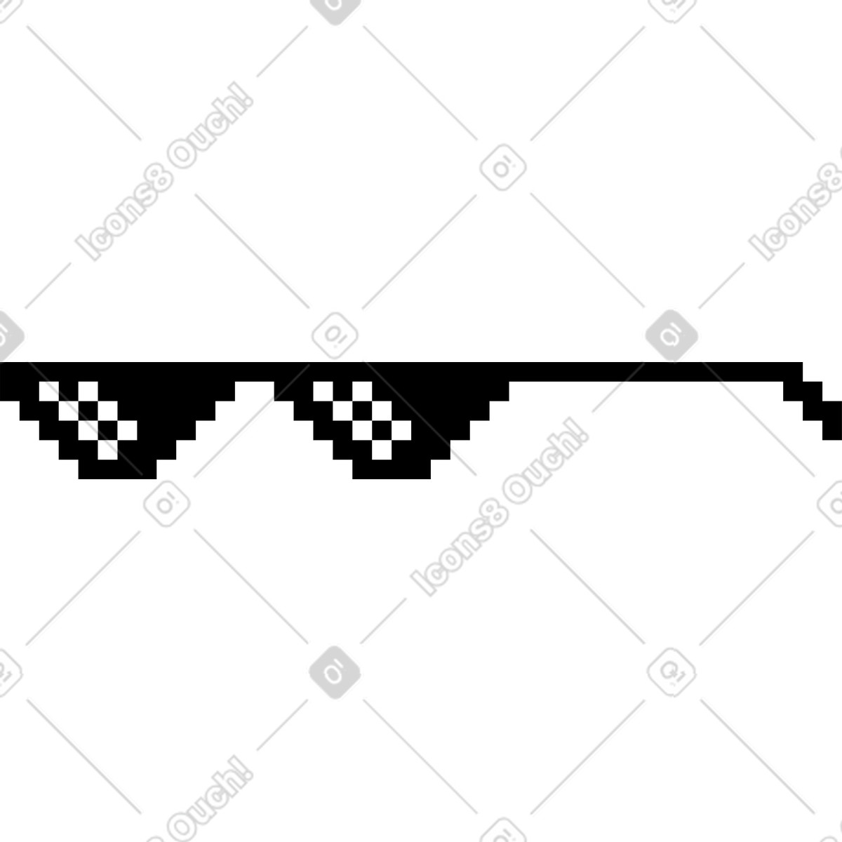 Illustration Lunettes dans le style Jumble à télécharger aux formats PNG, SVG