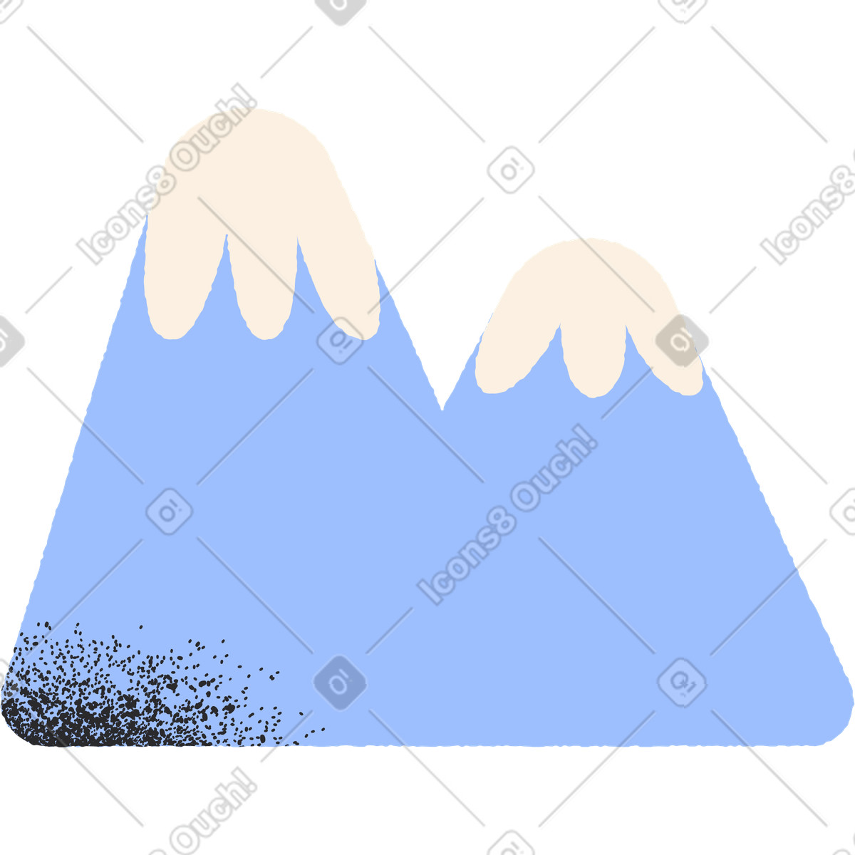 下载 Pablo 风格的 山脉 插画，支持 PNG、SVG 格式