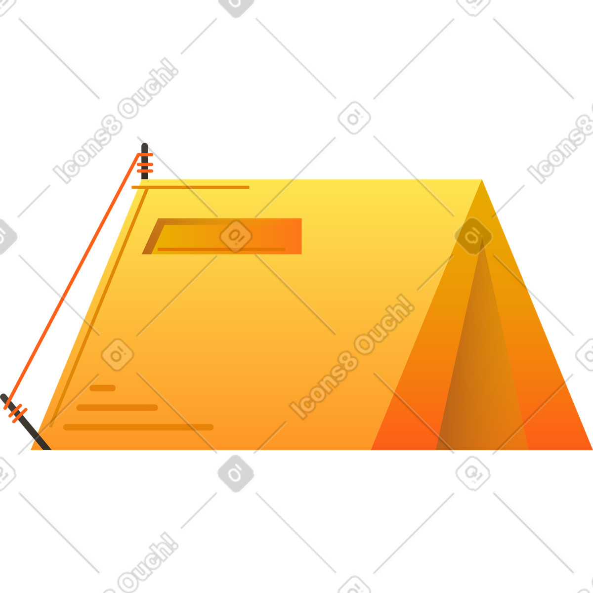 Ilustración Tienda en estilo Hugo a descargar en PNG y SVG