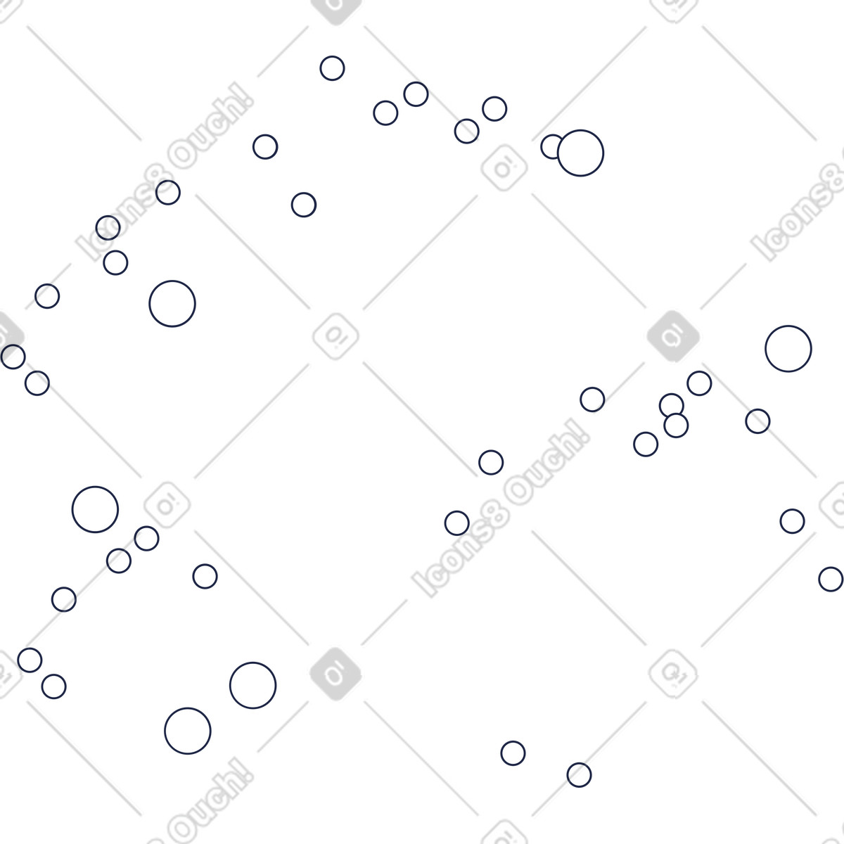 Schnee-Illustration im Urban Line-Stil als Download in PNG, SVG