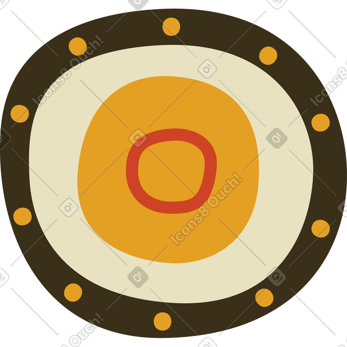 下载 Arabica 风格的 屏蔽 插画，支持 PNG、SVG 格式