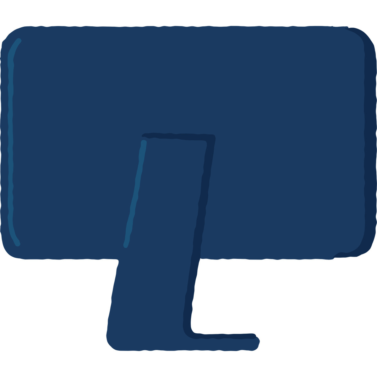 Ilustración Monitor en estilo Cherry a descargar en PNG y SVG
