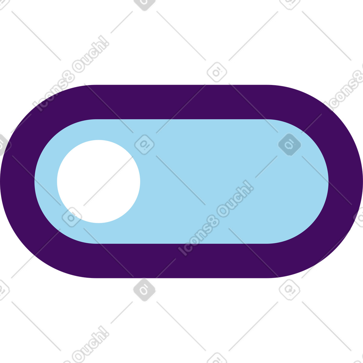Button illustration in Simplistic style download in PNG, SVG