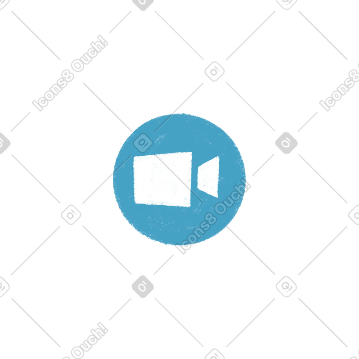 Video camera icon illustrazione in stile Tutti scarica in PNG, SVG