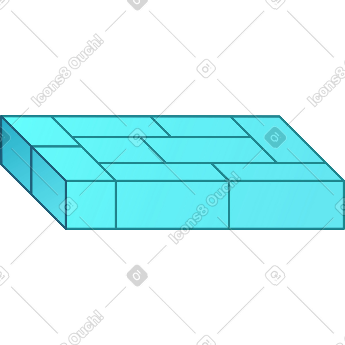 Virtueller block-Illustration im Santa Camp-Stil als Download in PNG, SVG