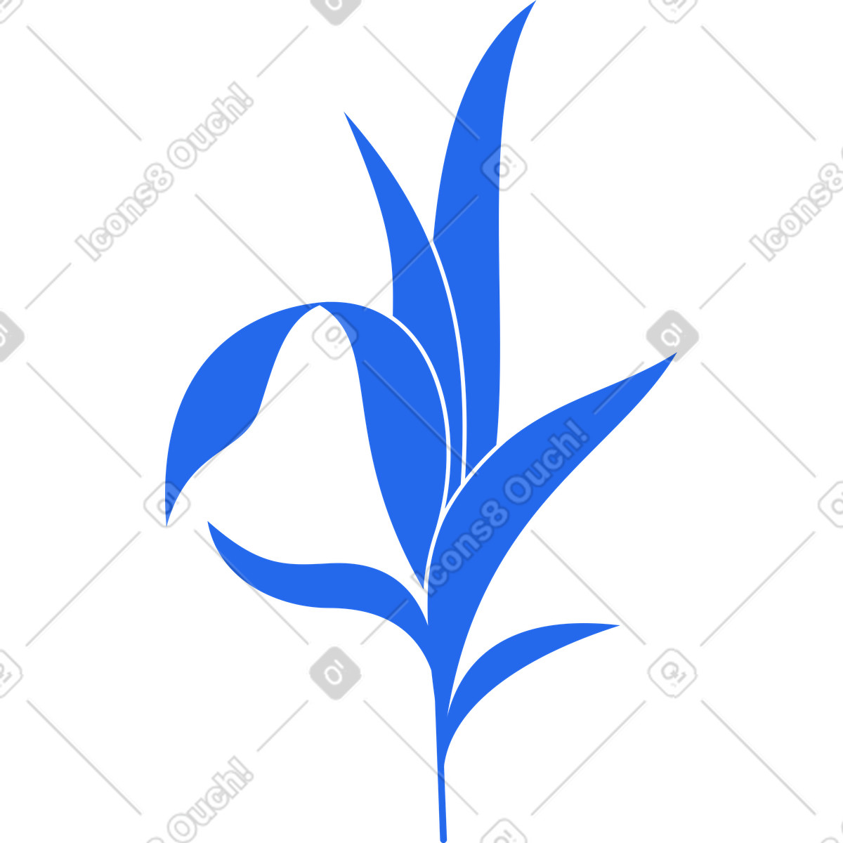 Pflanze-Illustration im Kingdom-Stil als Download in PNG, SVG