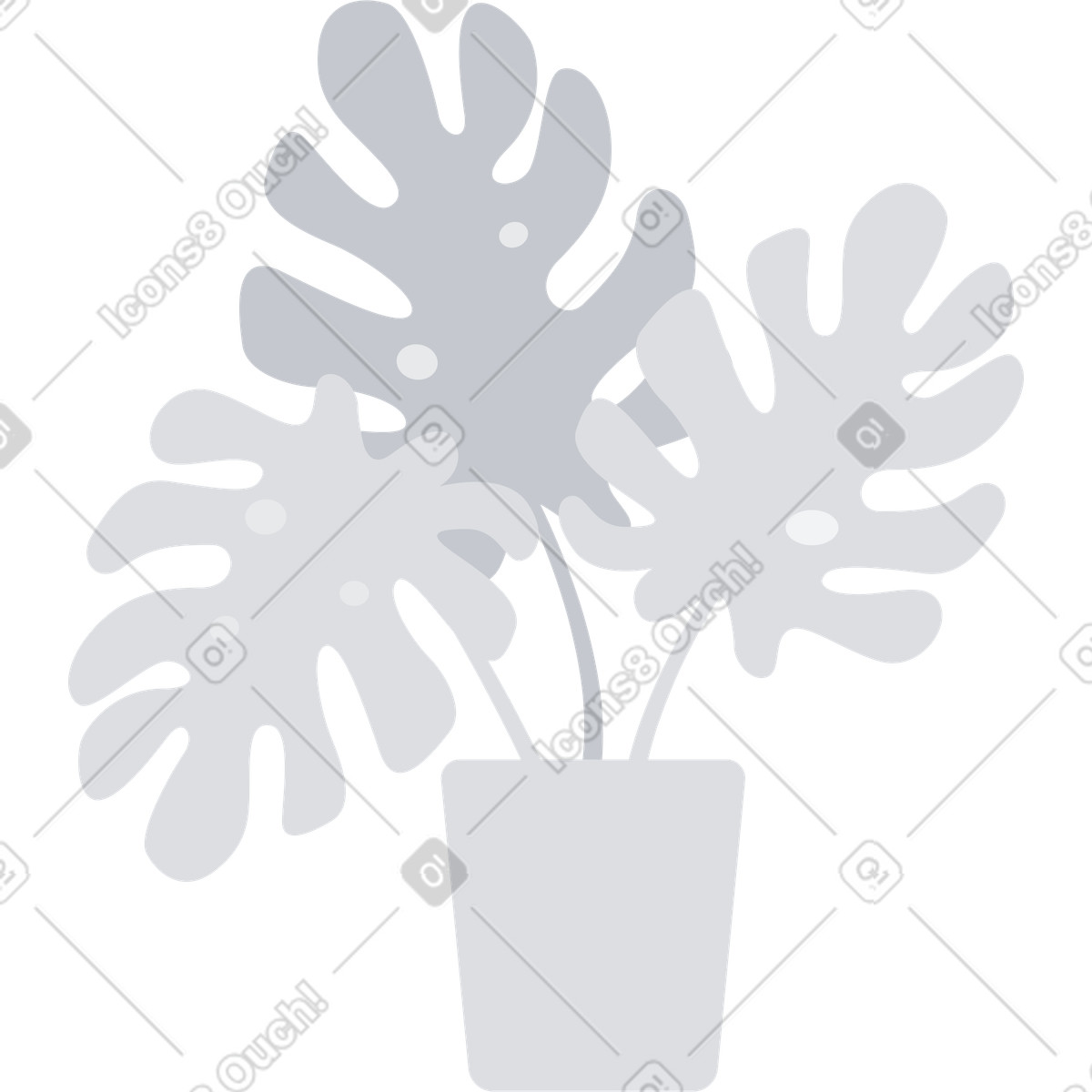 Ilustração de Plantar em no estilo Urban para baixar em PNG, SVG