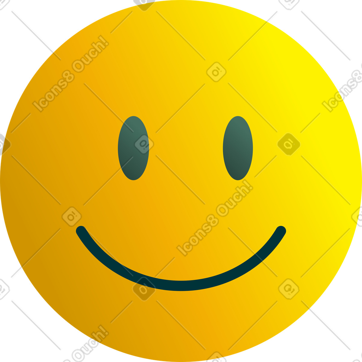 下载 Silky 风格的 微笑的表情符号 插画，支持 PNG、SVG 格式