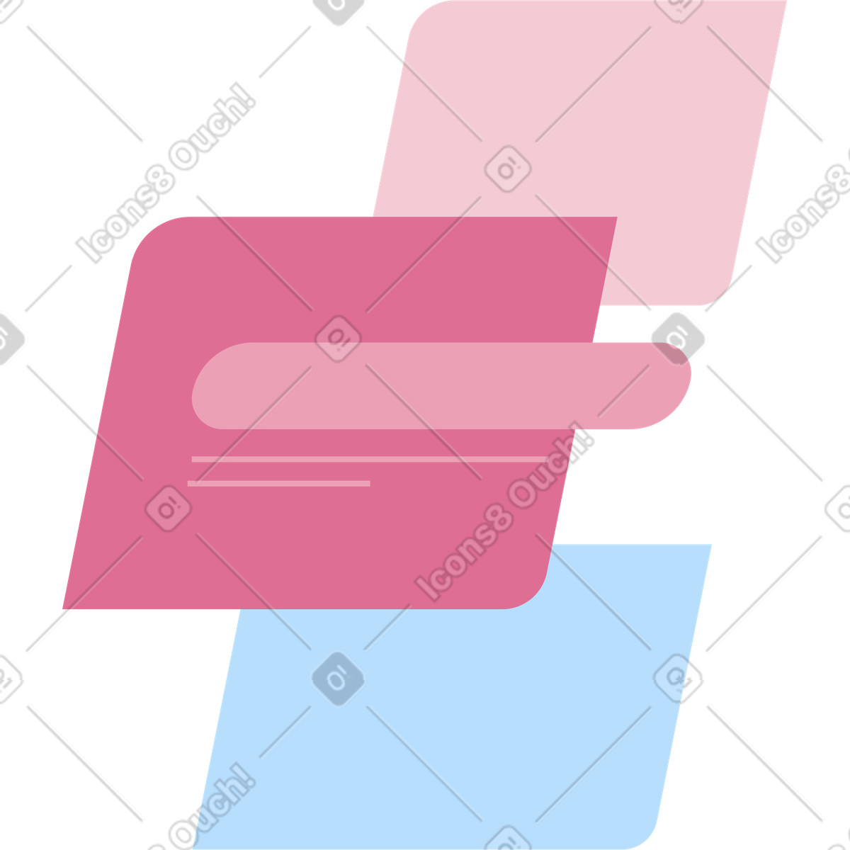 Finestre a comparsa illustrazione in stile Vector scarica in PNG, SVG