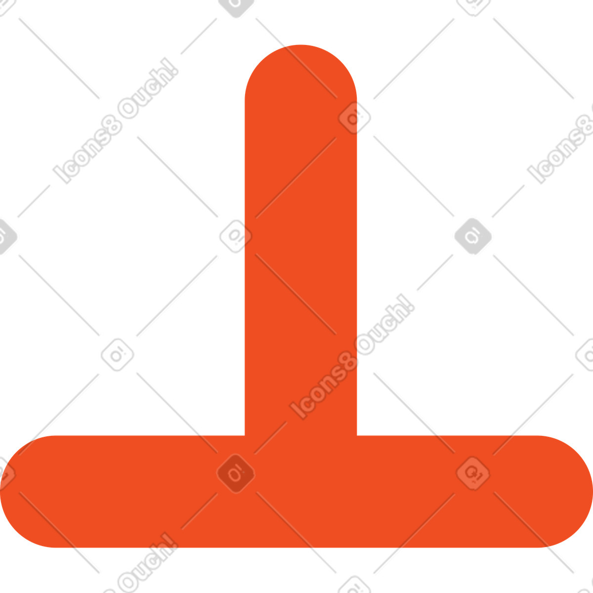 Hanger illustration in Flame style download in PNG, SVG