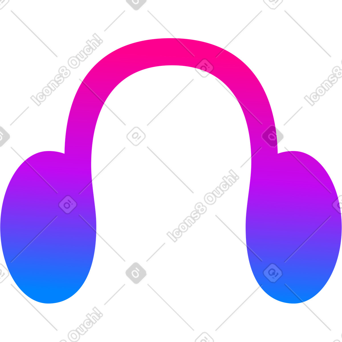 下载 Vibrant 风格的 耳机 插画，支持 PNG、SVG 格式