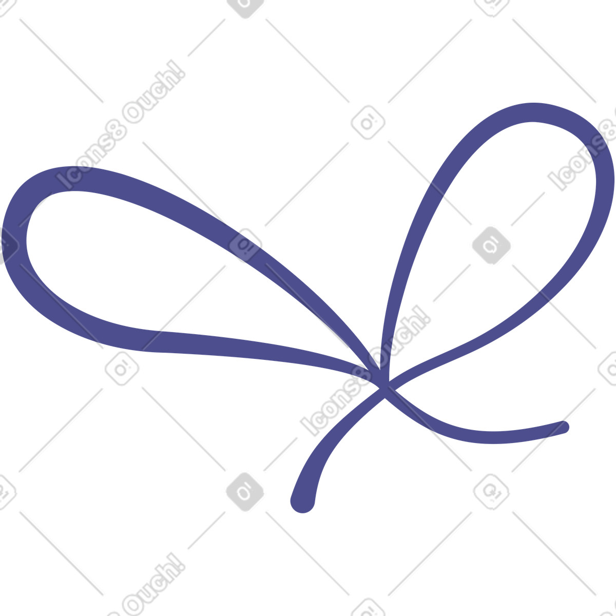 Ilustración Lace bow en estilo Woof a descargar en PNG y SVG