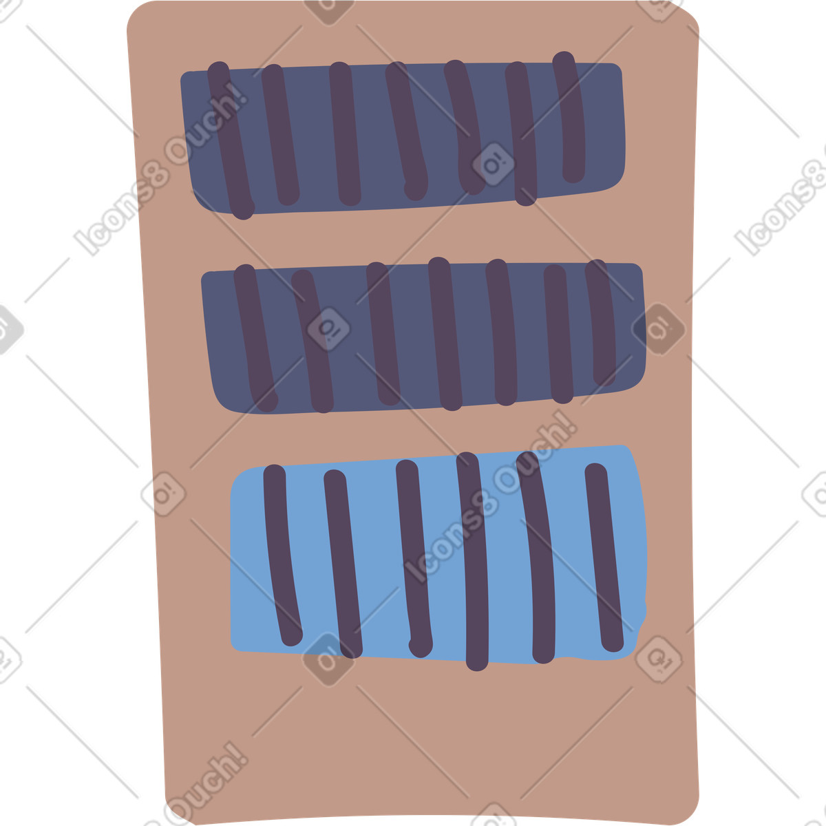 Illustration Bibliothèque dans le style Pluto à télécharger aux formats PNG, SVG