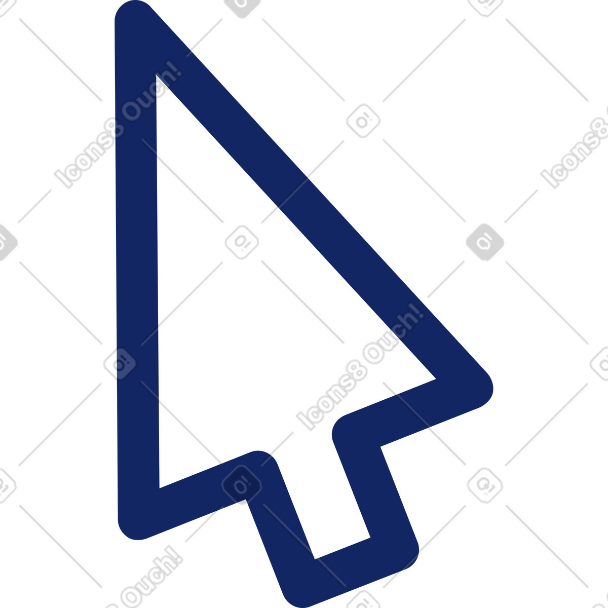 Cursore illustrazione in stile Cyborg scarica in PNG, SVG