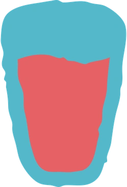 Juice glass PNG, SVG