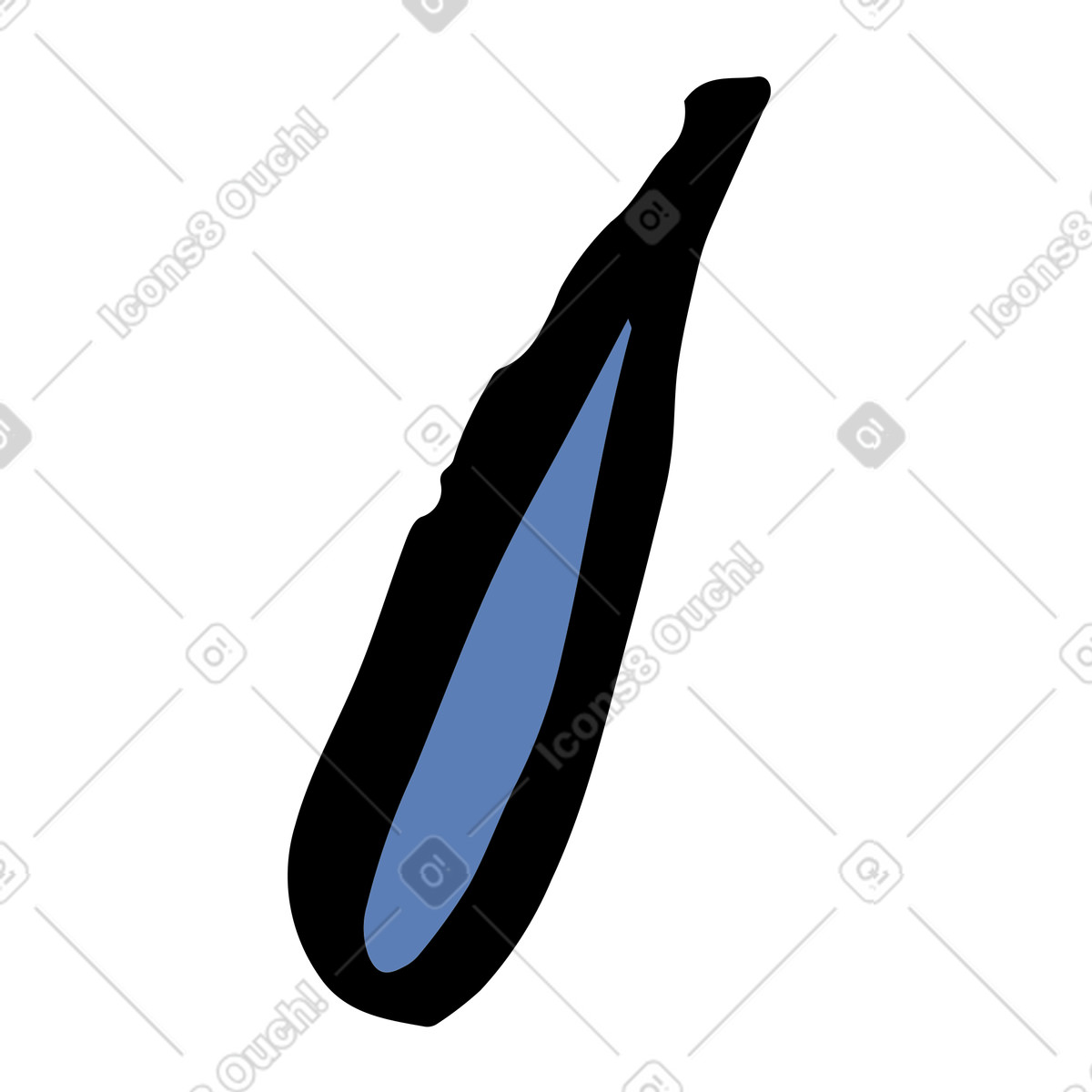 Ilustração de Derrubar em no estilo Scandi para baixar em PNG, SVG
