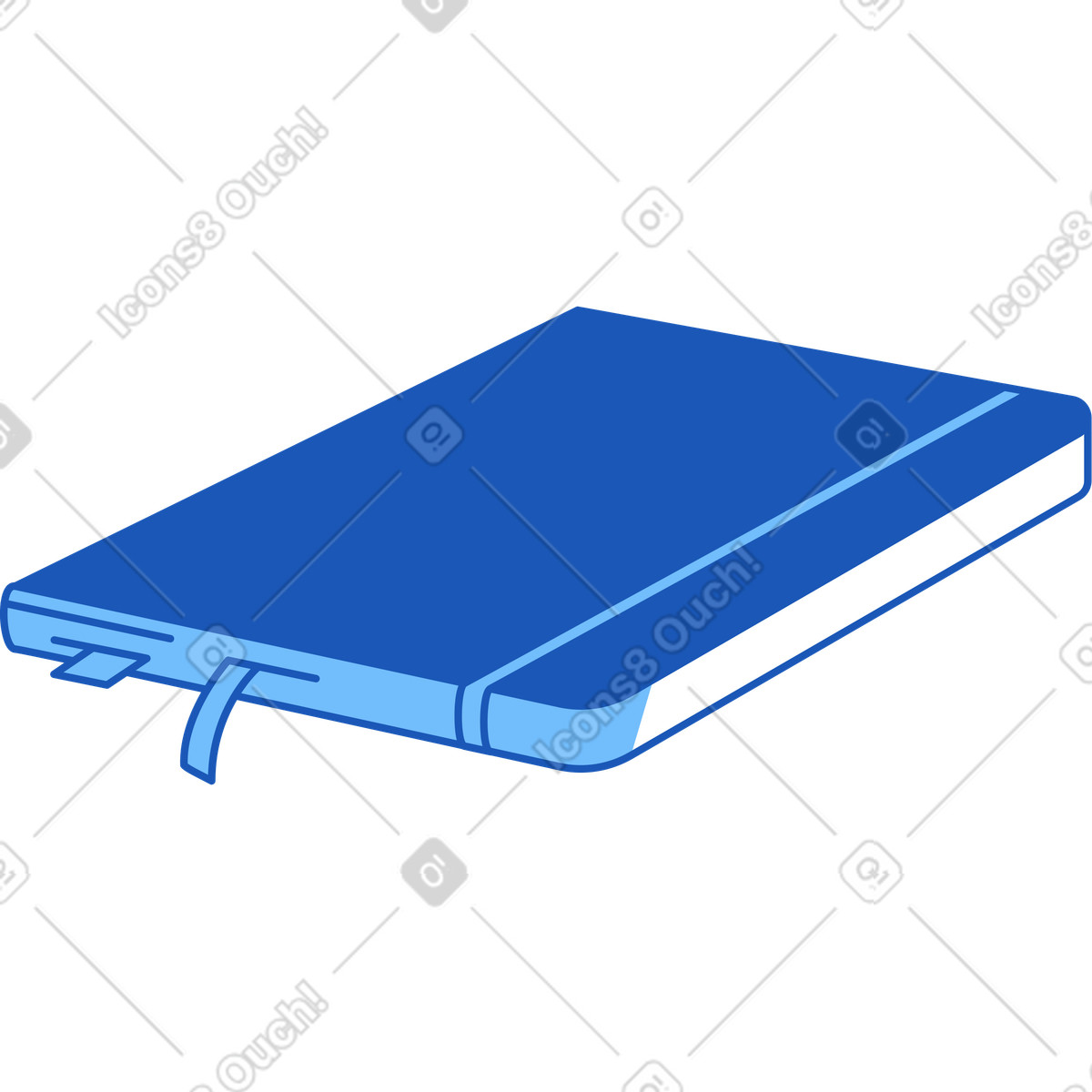 Storyline スタイルの ノート のイラストをPNG、SVG形式でダウンロード