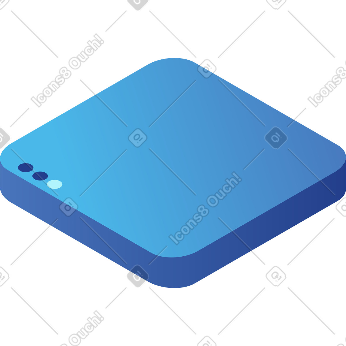 Server illustrazione in stile Quantum scarica in PNG, SVG
