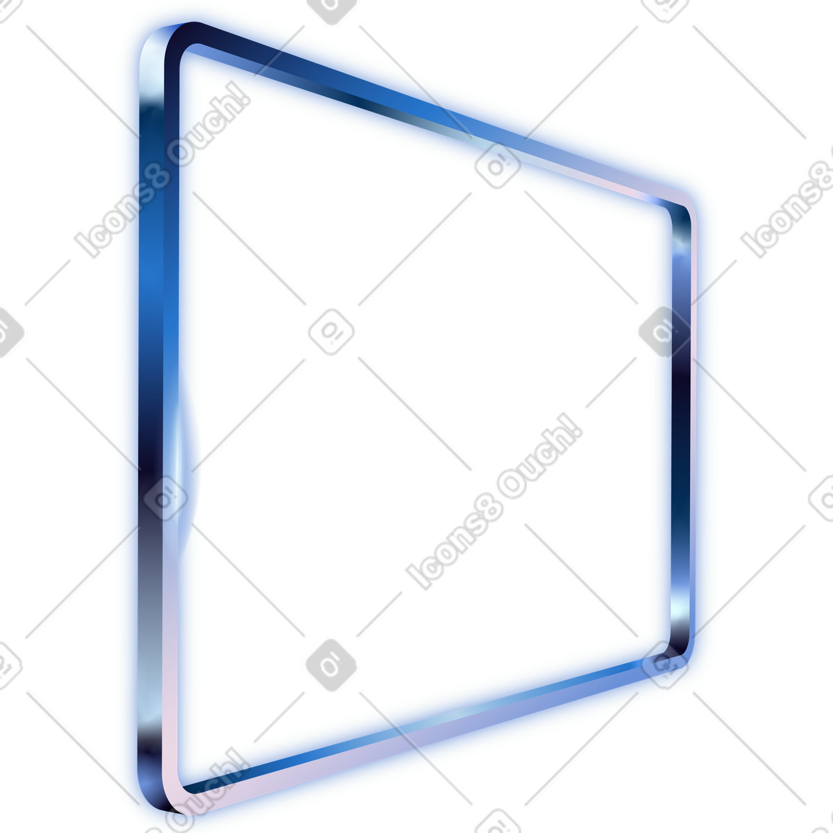 Frame illustration in Dimension style download in PNG, SVG