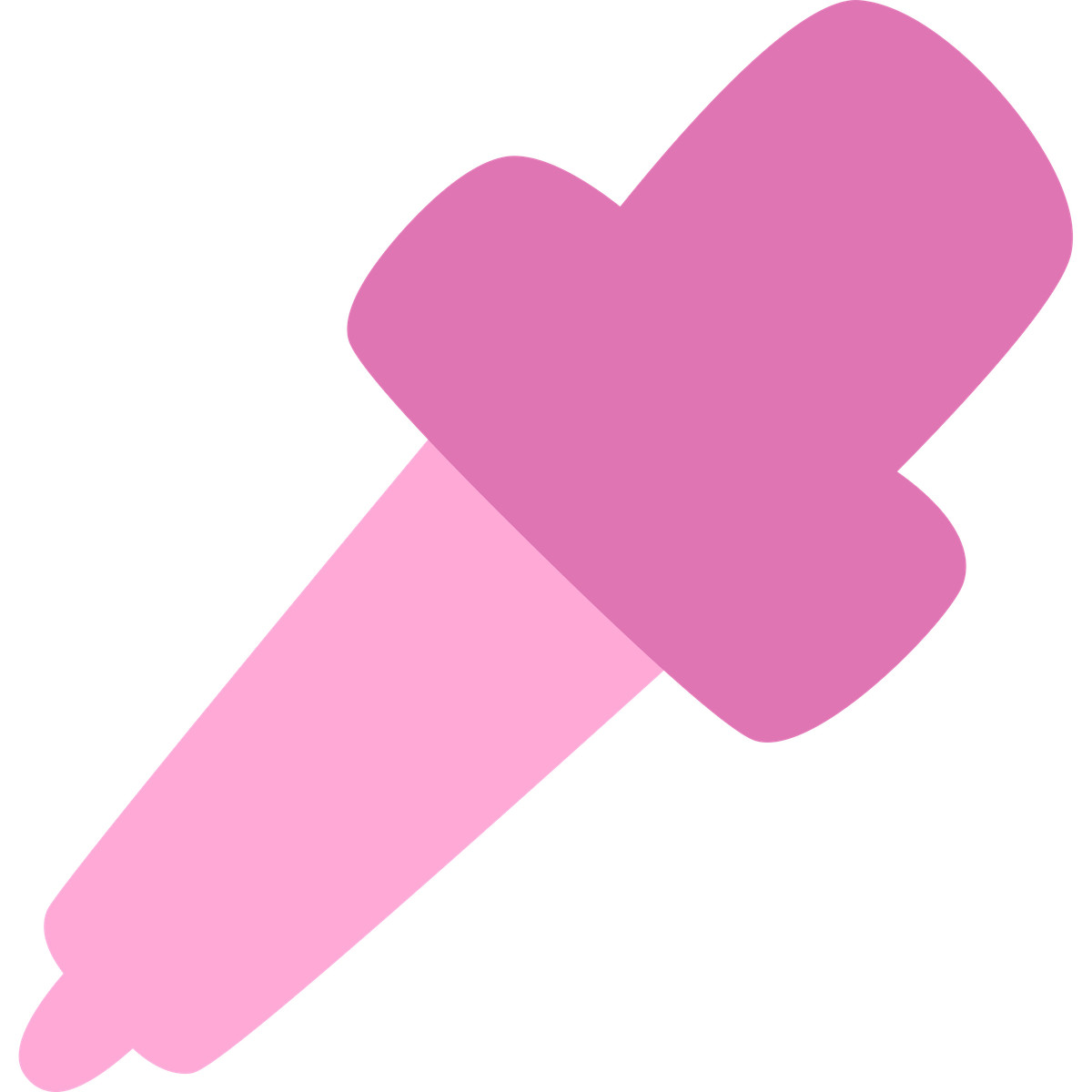 Eyedropper tool-Illustration im Bouncy-Stil als Download in PNG, SVG